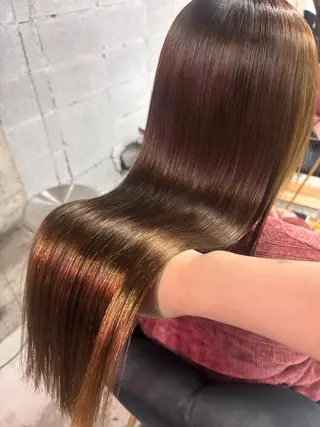 ロング 透明感ｶﾗｰ🫧 rico💗空き🈶のヘアスタイル