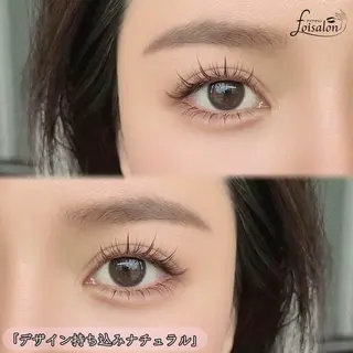 マツエク・マツパ foisalon 大久保店のマツエク・マツパデザイン