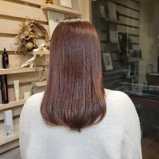 カラー な ほのヘアスタイル