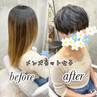 ショート メンズ カット スパのヘアスタイル
