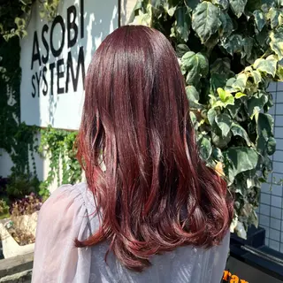 ロング mary'sメリー /ニュアンスカラーのヘアスタイル