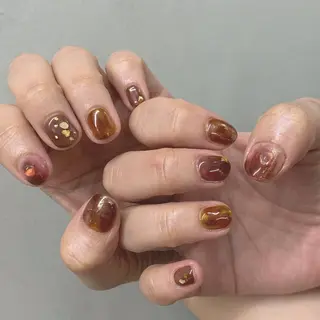 ネイル 新宿ニュアンスネイル makotoのネイルデザイン