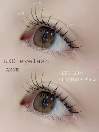 マツエク・マツパ ANNE chizuのマツエク・マツパデザイン