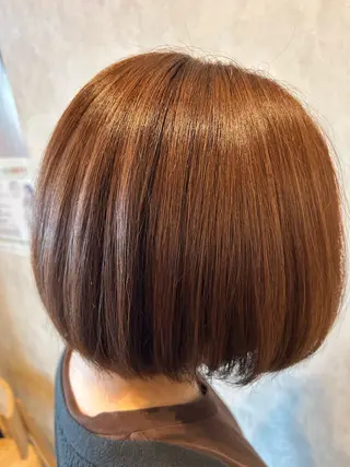 ミディアム きむら はるみのヘアスタイル