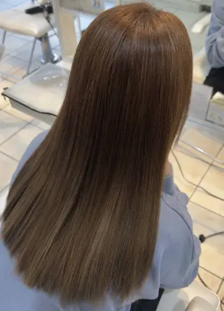 ロング 透明感カラー×美眉 🎀大西みゆう🎀のヘアスタイル