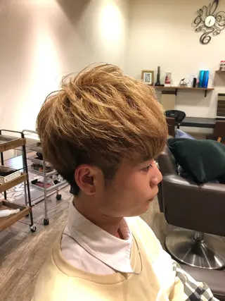 ショート メンズ rilune matsuoのヘアスタイル