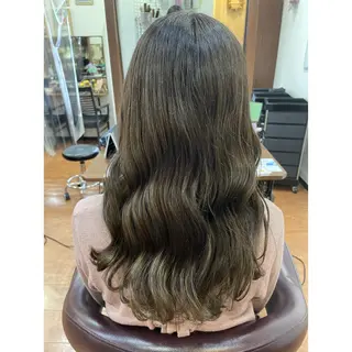 ロング カラー オオマ 🐥のヘアスタイル