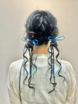 ヘアアレンジ 🦋ワンカラー🦋 ひろこ/亀戸 錦糸町のヘアスタイル
