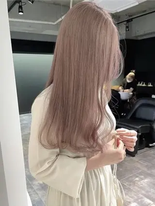 ロング 川瀬 夢来のヘアスタイル