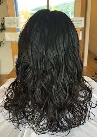 パーマ 森川 美保のヘアスタイル
