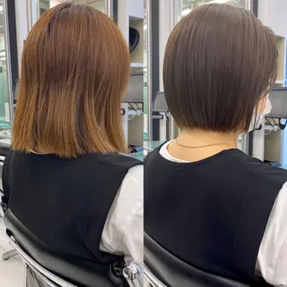 ショート カラー ヘアアレンジ KONOMI スタイリストのヘアスタイル