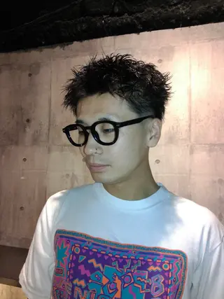 メンズ 窪田 力也のヘアスタイル