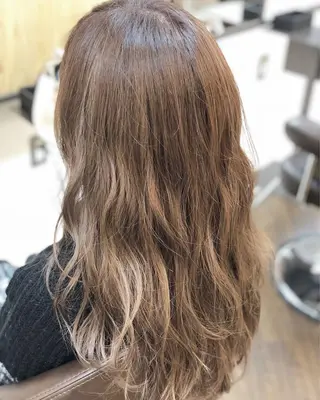 セミロング YOFAhair芦屋 峰★カラーリストのヘアスタイル