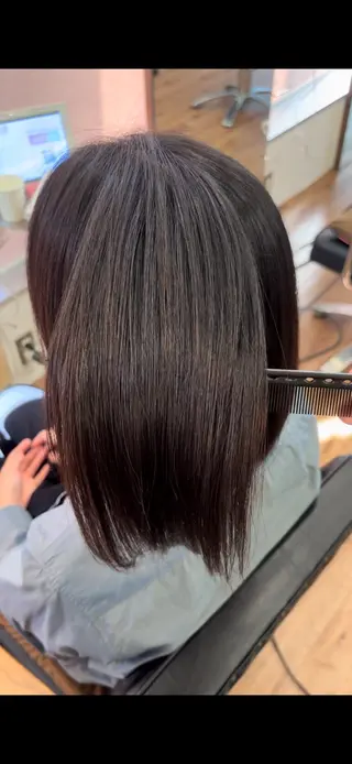 ミディアム 美髪矯正‎×髪質改善 任せて🤍Ko-taのヘアスタイル
