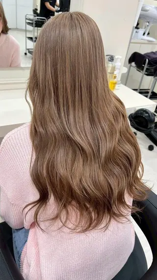 カラー 赤み消しカラー🧺 透明感🌿CANDYのヘアスタイル