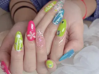 ネイル LingK 相馬のネイルデザイン