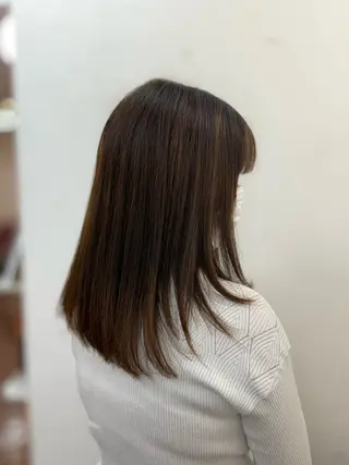 ロング 冨田 豊のヘアスタイル