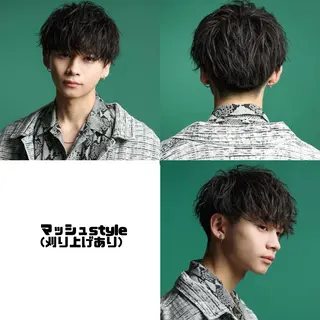 メンズ 🤍メンズ韓国ヘア HARUNA🖤のヘアスタイル