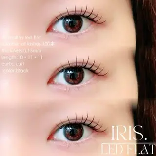 マツエク・マツパ IRIS. kyokaのマツエク・マツパデザイン