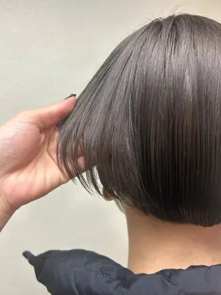 ショート カラー 縮毛矯正/艶カラー/ ikedaのヘアスタイル