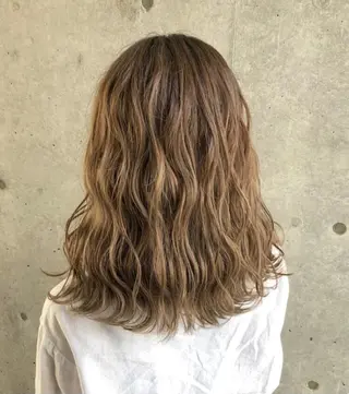 セミロング カラー ヘアアレンジ 🎀 原宿/ブリーチ 🎀 ♡Reina♡のヘアスタイル