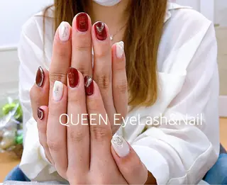 ミディアム カラー ネイル Bloom Nailのネイルデザイン