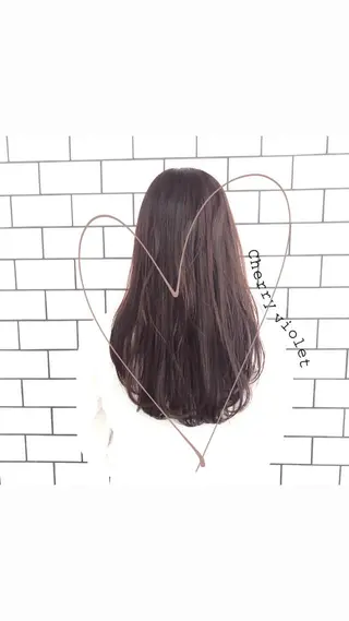 ロング カラー お洒落パーマ/ 艶カラー/michiのヘアスタイル