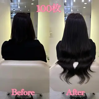 ロング シールエクステ ♡SAORI♡のヘアスタイル