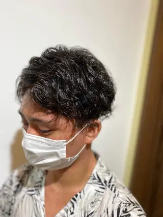 メンズ 石川 信英のヘアスタイル