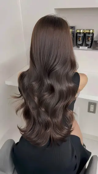 ロング カラー 心斎橋/ヘアカラー あきらのヘアスタイル