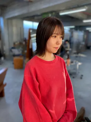 ショート カラー ヨシダ トオルのヘアスタイル