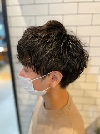 パーマ メンズ muk hair篠村 髪質改善/完全個室のヘアスタイル