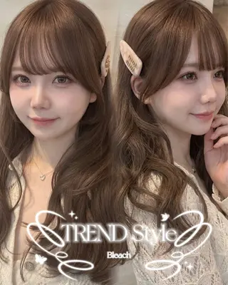 ロング カラー 🍑ももか🍑透明感 カラー/赤羽🦋のヘアスタイル