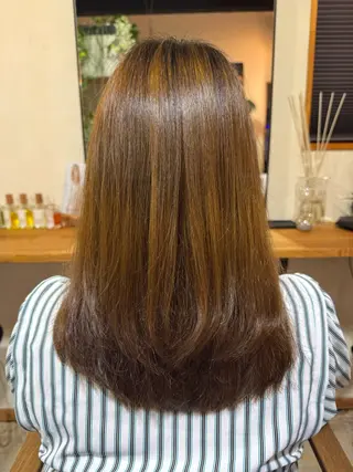 ロング 髙木 優花のヘアスタイル