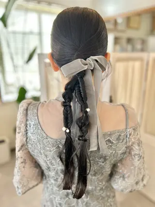 ロング 北本 美幸のヘアスタイル