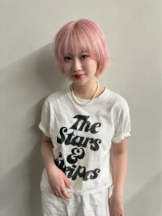 ショート 長谷川 日南のヘアスタイル