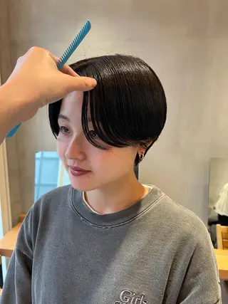 ショート 三浦 れいやのヘアスタイル