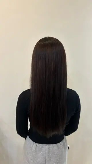 ロング カラー FUKA🎀🩶 / 韓国風ヘアのヘアスタイル