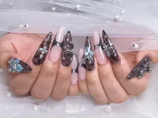 ネイル lucky nail 歌舞伎町のネイルデザイン