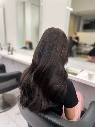ロング カラー ヘアアレンジ 💍透明感×韓流ハイ トーン💍RYUTAのヘアスタイル