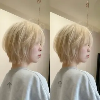 ショート Y Uのヘアスタイル