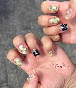 ネイル Nail Salon Bonheurのネイルデザイン