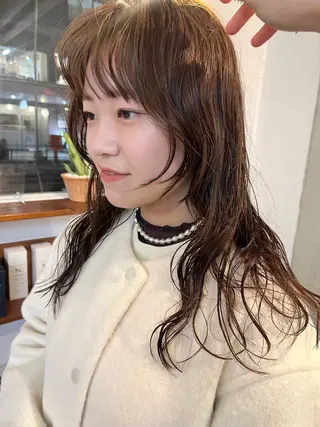 ロング 🌿haco / パーマ/ユリナ🕊️のヘアスタイル