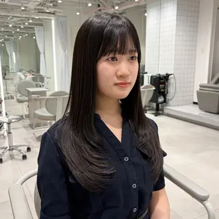 ロング レイヤー♡ 石川優奈のヘアスタイル