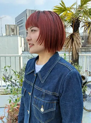 カラー 木村 百花のヘアスタイル