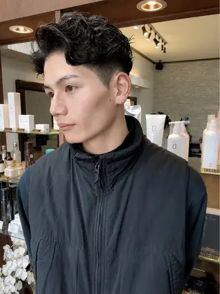 パーマ メンズ kohei 【期間限定募集】のヘアスタイル