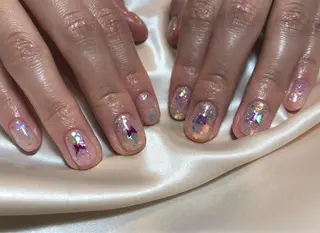 ネイル パラあり！フィルイン 美フォルムのネイルデザイン