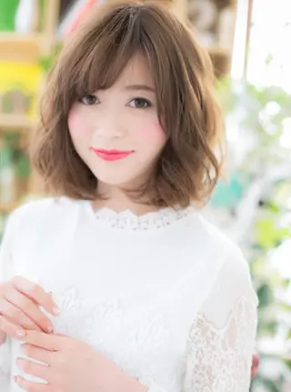 ミディアム カラー パーマ 後悔はさせません 🔥💪千原一輝のヘアスタイル