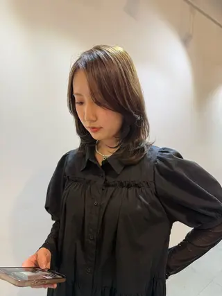 ミディアム sakura カットモデル募集💖のヘアスタイル