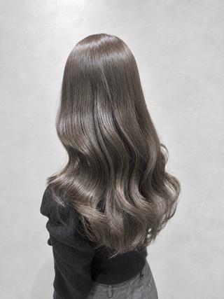 ロング カラー girly上品ヘア 🎀／ベージュikuのヘアスタイル